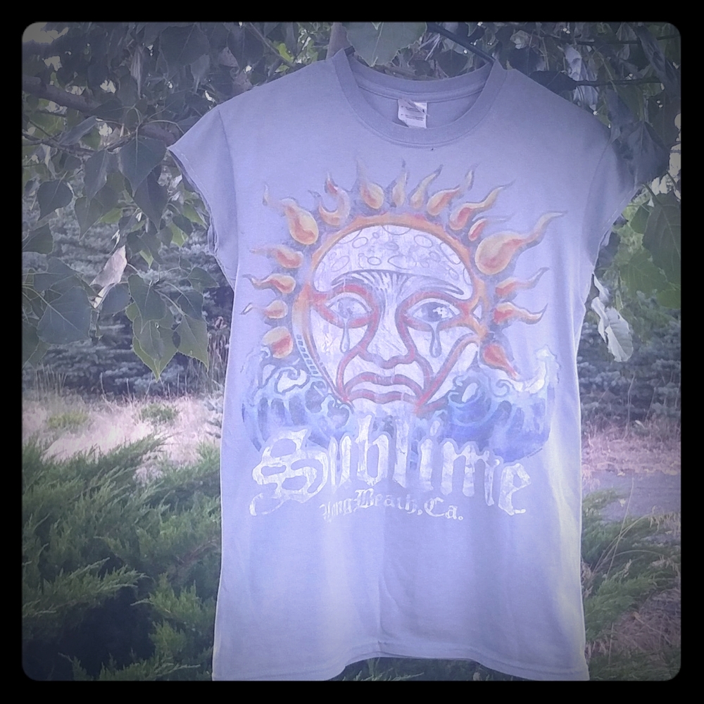 Burnout Sublime Band T Shirt